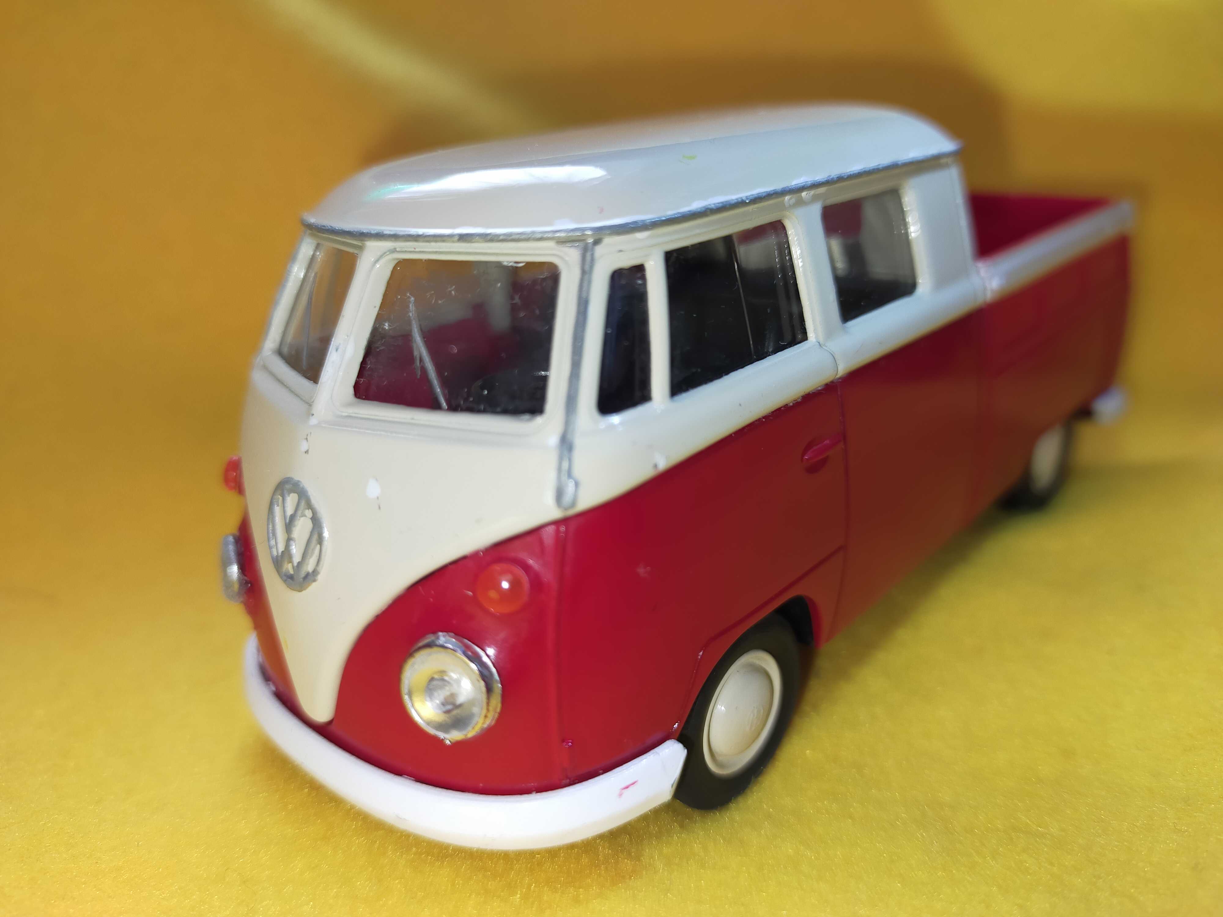 Xe mô hình Welly VOLKSWAGEN DOUBLE CABIN Pick Up tỉ lệ 1:36 | Shopee
