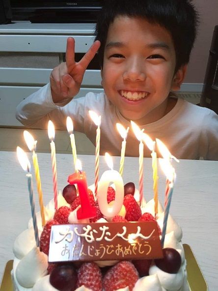 かなたくんお誕生日おめでとう 森下松風庵のお菓子な日記 楽天ブログ