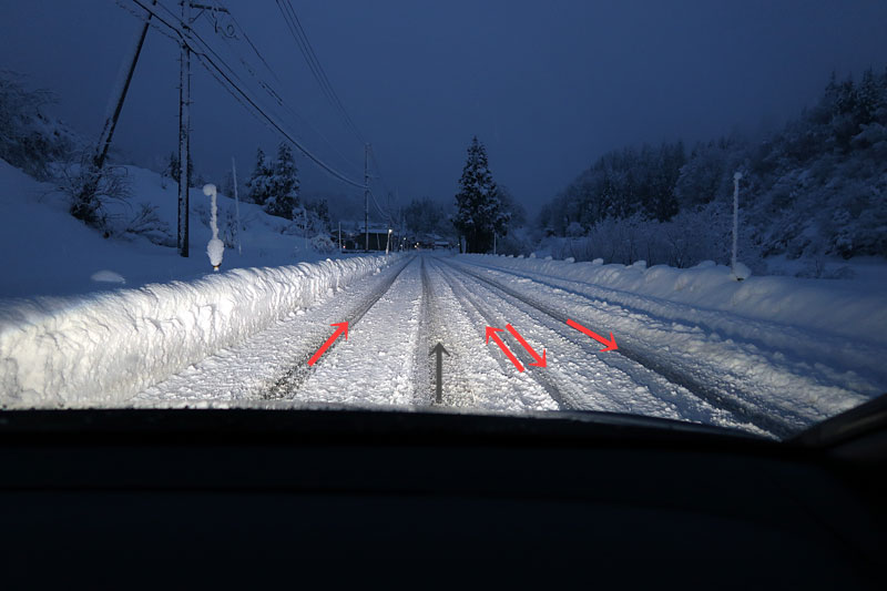 雪道 | 夜空を見上げるブログ - 楽天ブログ