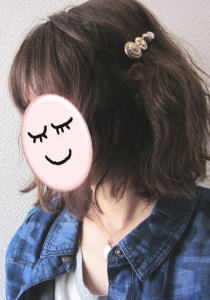 ボタンモチーフ ヘアクリップ AとC 787円、スウェード地ゴールドスタッズヘアクリップ ブラウン×2 525円 2100円以上でメール便無料アクセサリーJewel vox7.JPG