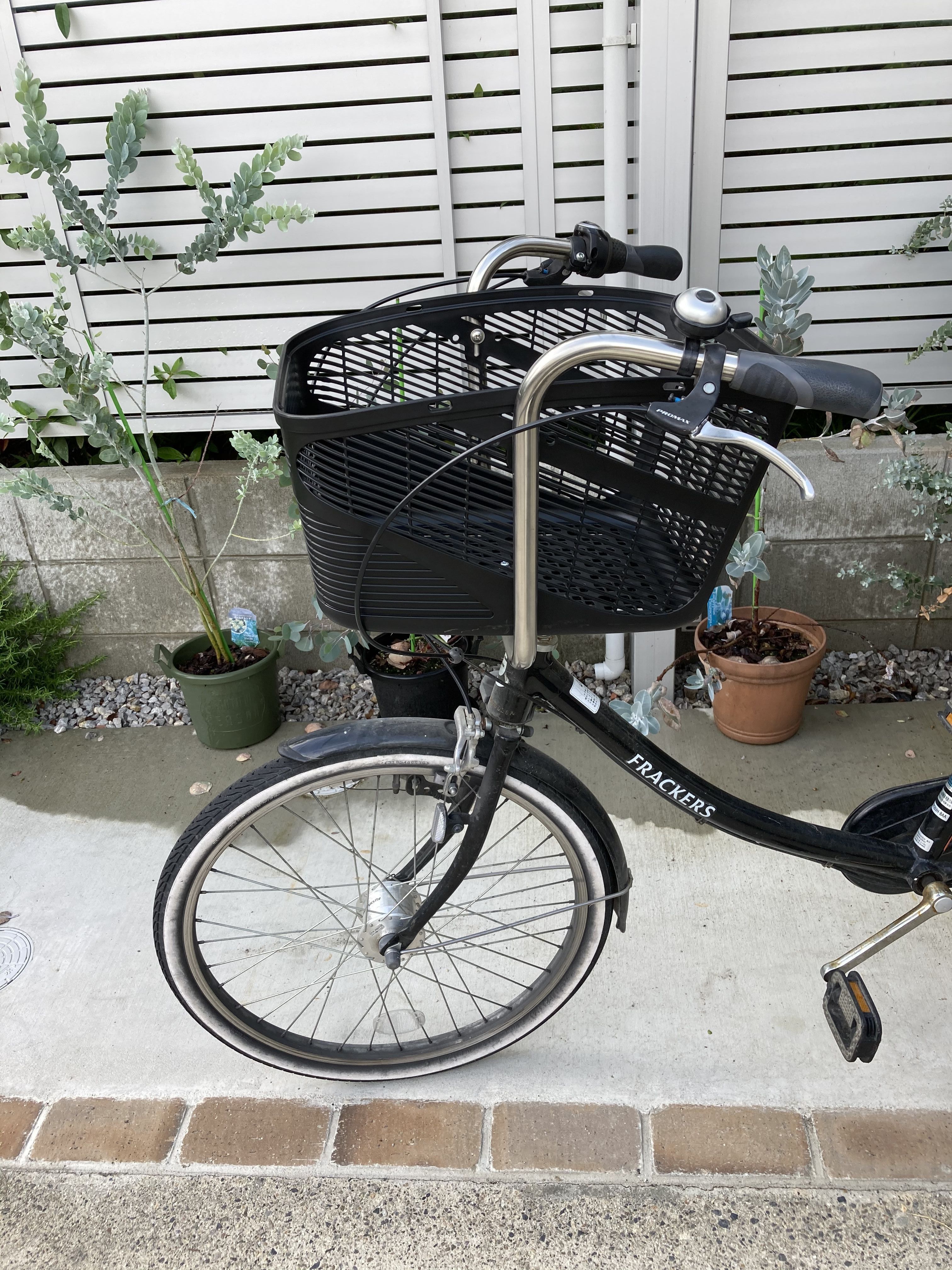 子ども前乗せカゴ付き自転車、丸石サイクル、フラッカーズ - 神奈川県 