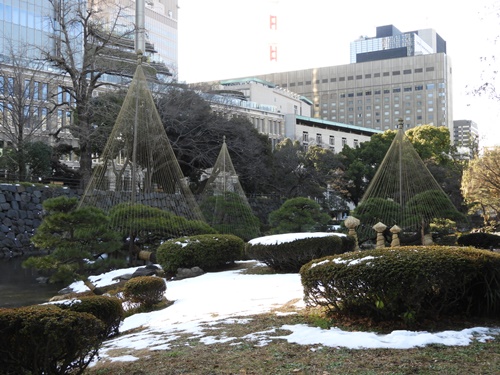 日比谷公園にて