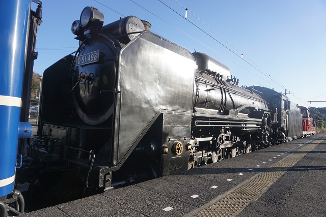 快速「SL館山」「DL勝浦」運転に伴う D51 498配給3