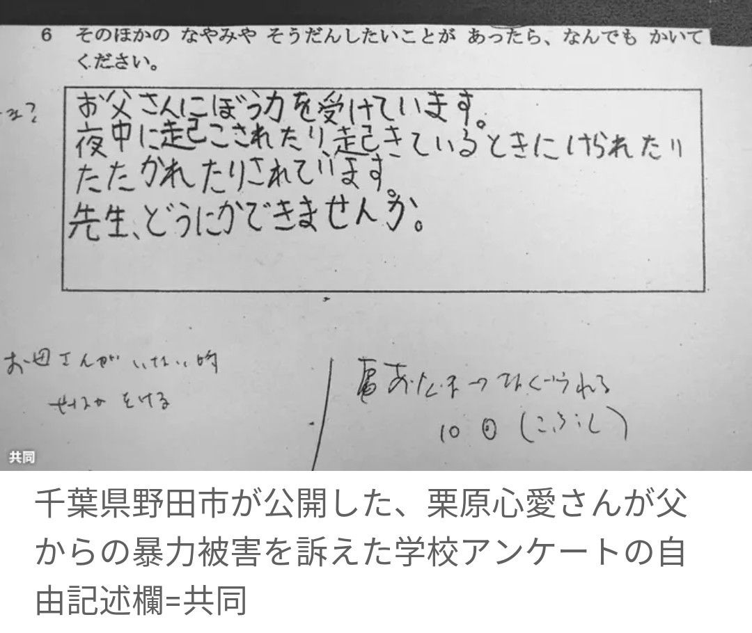 野田虐待死 父に懲役１６年判決 悲惨な結果 被告に責任 東京新聞 Tokyo Web