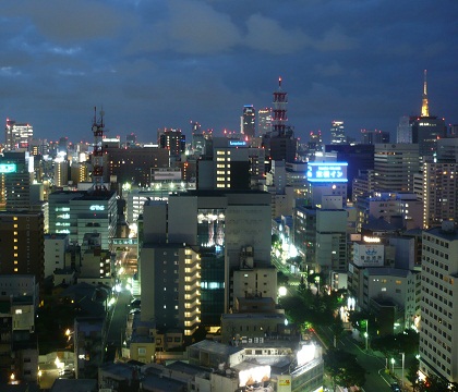 イマナス亭の夜景