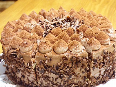 姪っ子作のケーキ