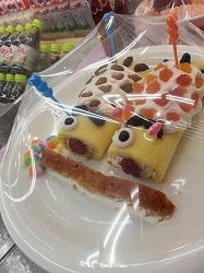 鯉のぼりケーキ