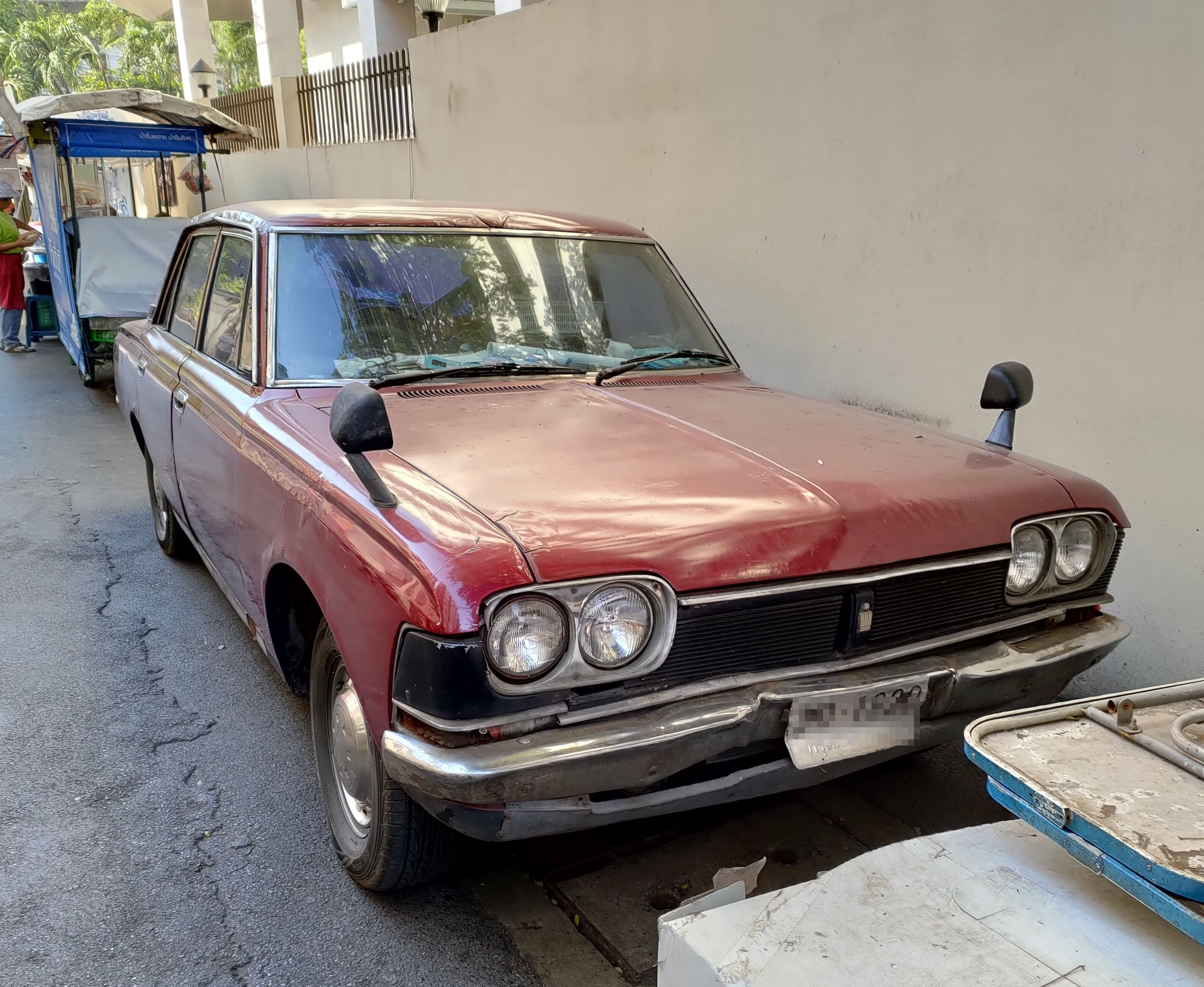 タイ バンコクで見かけた昭和のレア旧車 日本車 衝動買いなんてしません 楽天ブログ