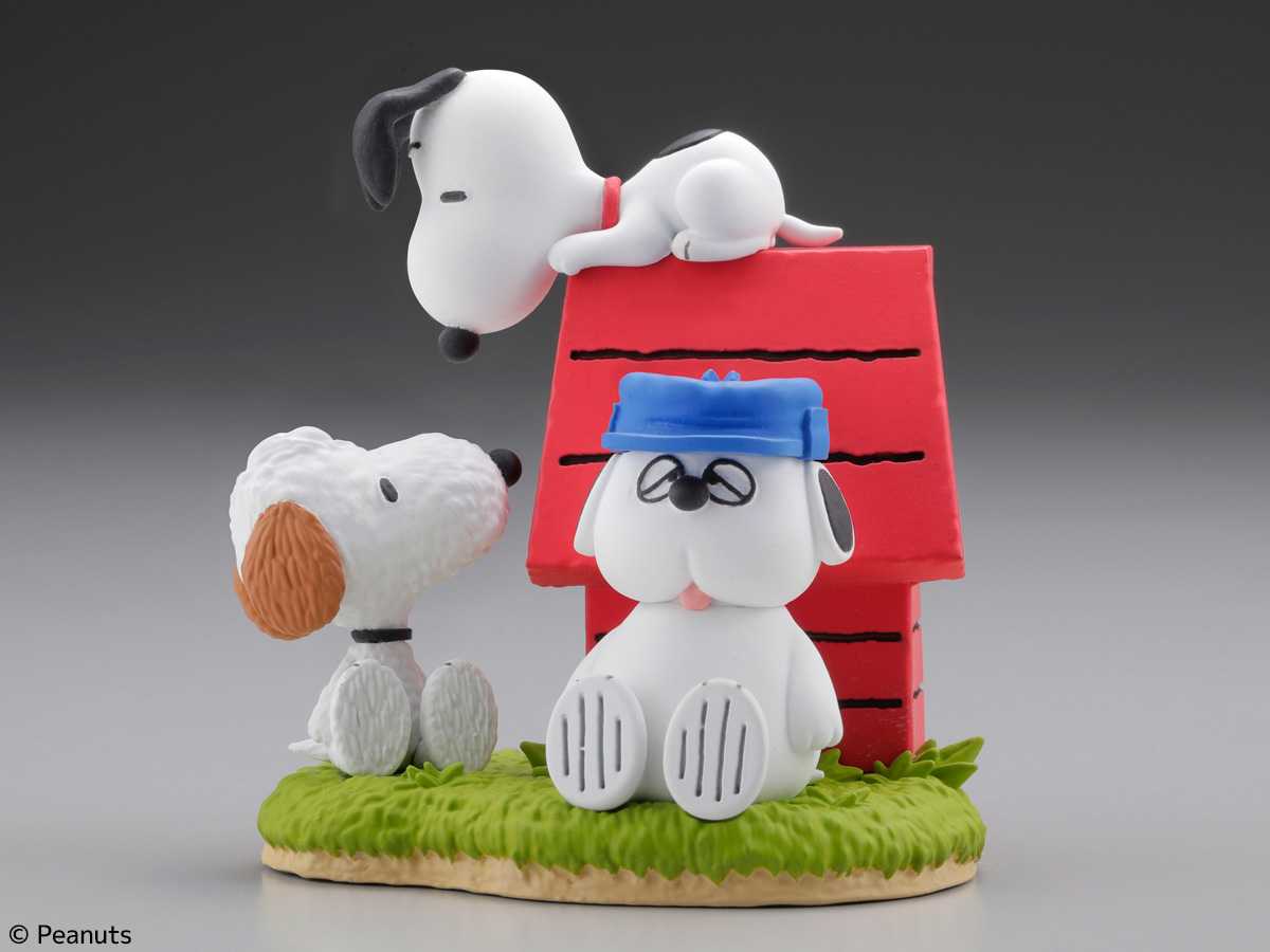 海洋堂製作「ピーナッツ ヴィネットコレクション」vol.1が、SNOOPY