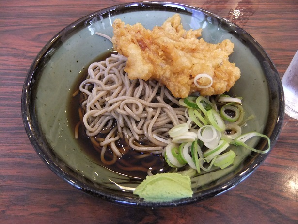 梅島１丁目・雪国の冷かけ＋かき揚げ１