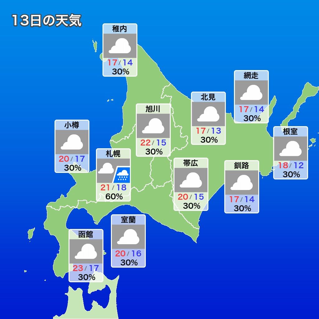 令和２年７月１３日 月曜日から木曜日までの天気予報と週間天気予報 さっぽろ歳時日記 昨日７月１２日から 小暑 の次候 第三十二候 蓮始華 はすはじめてひらく 札幌では 睡蓮 ラベンダー ハナショウブ が見頃に のんびり日本人ののんびりブログ