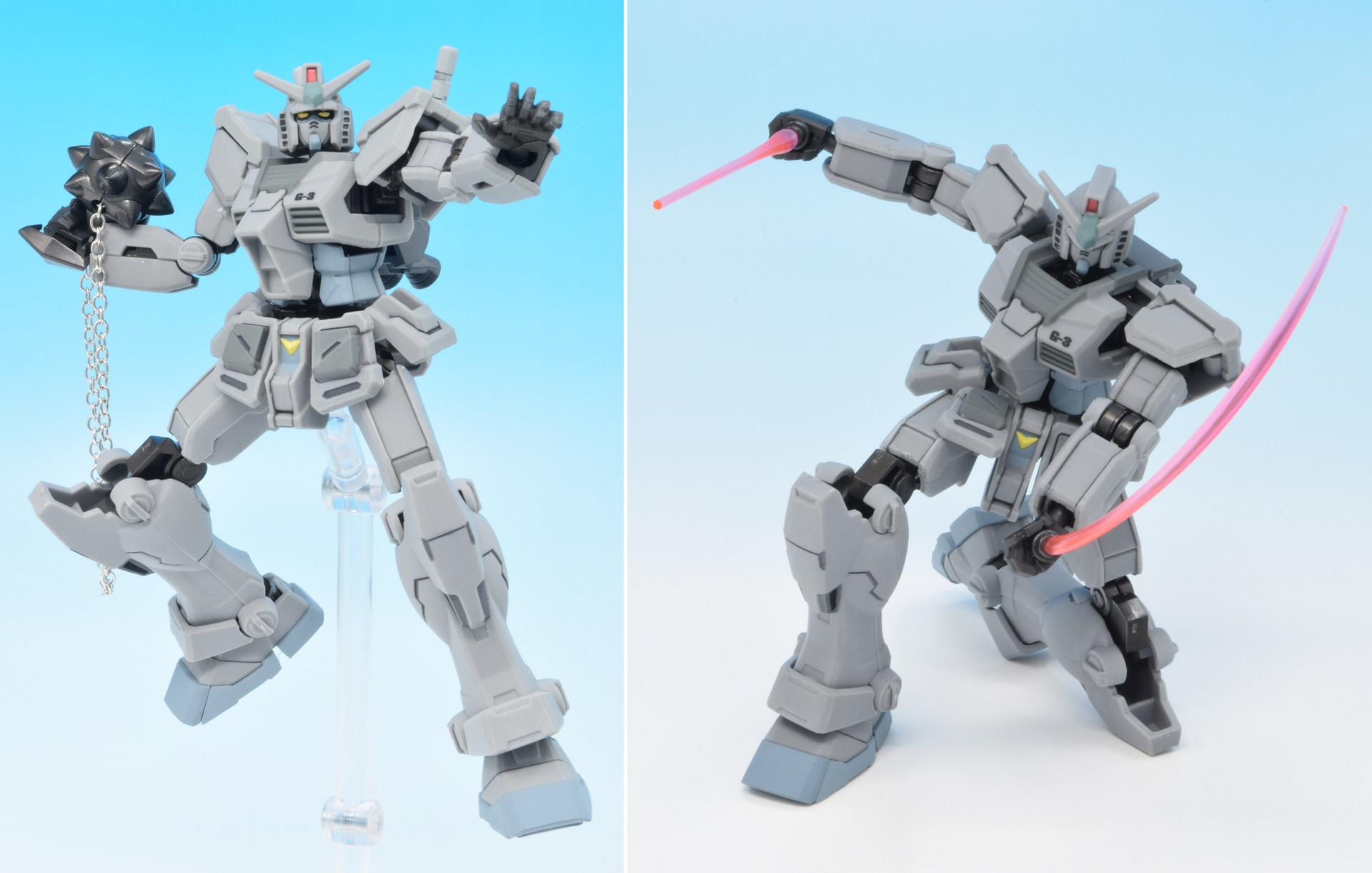 Gフレーム G-3ガンダム&シャア専用リック・ドム【食玩】<前編 Gフレーム G-3ガンダム&シャア専用リック・ドム【食玩】<前編