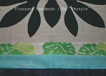 ティーリーフのタペストリー配色2