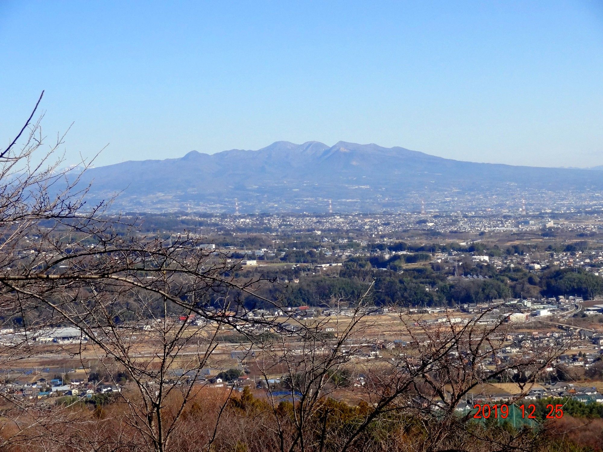 上毛3山（赤城山・榛名山・妙義山）を撮影した！ 2019年12月25日 | 山と花と小型車でサイクリング！ - 楽天ブログ