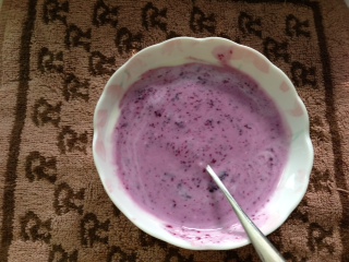 混ぜるとこんな感じ。