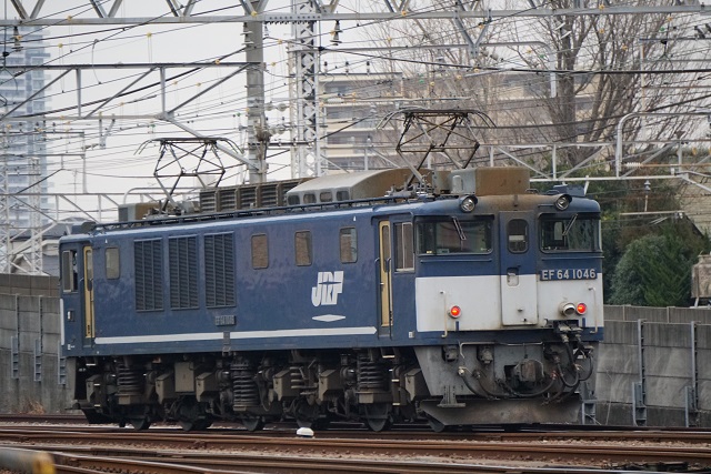 EF64 1046 JRF広島色 鹿島貨物 単機6