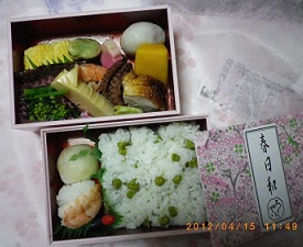 お花見弁当