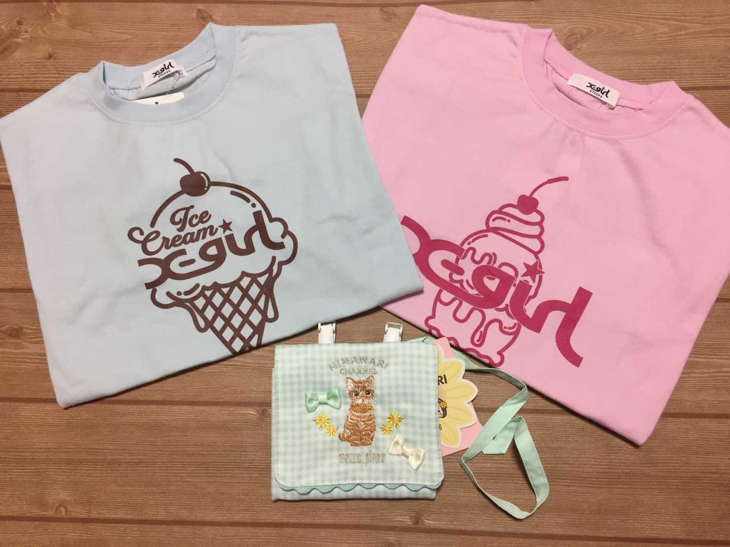 到着画】ナルミヤでメゾ＆アナスイミニ＆エックスガールステージス