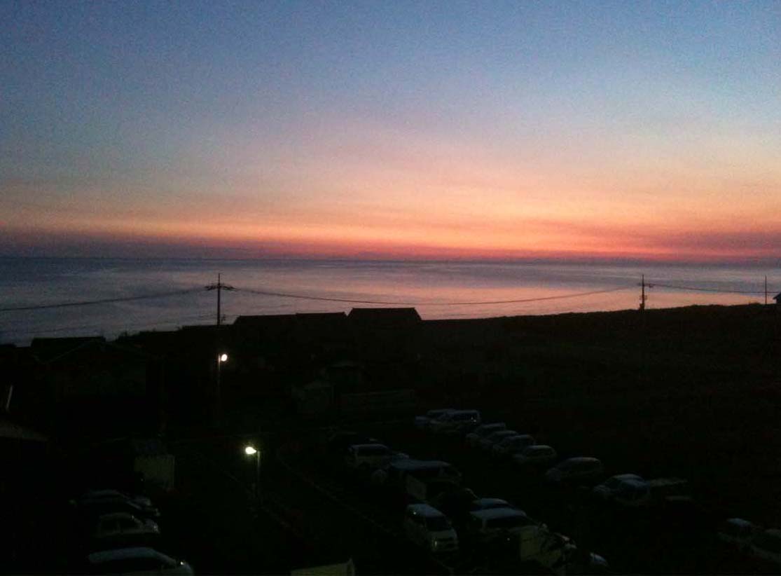 夕日４