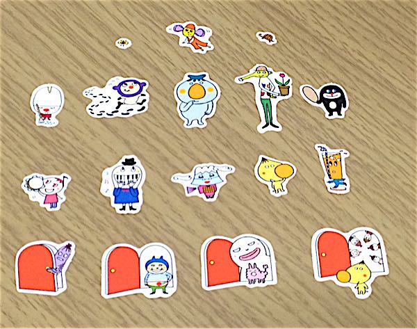 シール No.47、No.48 こびとづかん&でこぼこフレンズ | 美しい雨 収集品をカウントす …