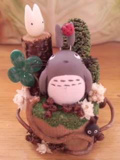 てんとう虫とトトロ♪