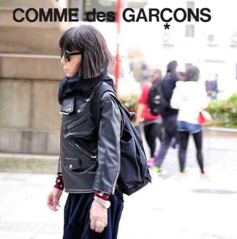 COMME des GARCONS  コムデギャルソン 川久保玲 コート S Yahoo!オークション - 川久保玲着 レザー ライダースコート