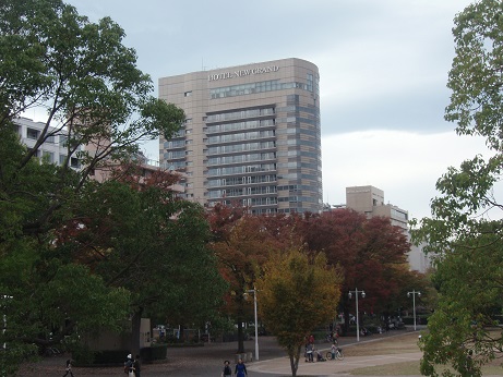 山下公園の紅葉