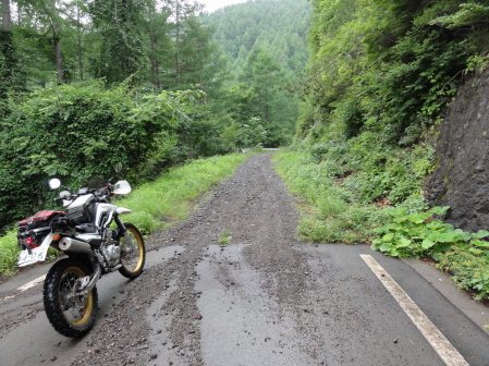 茂木林道ダート