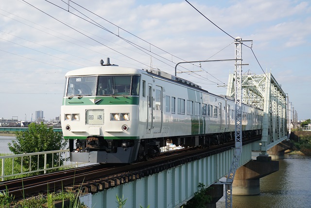 185系 上野運輸区 訓練運転 最終日6
