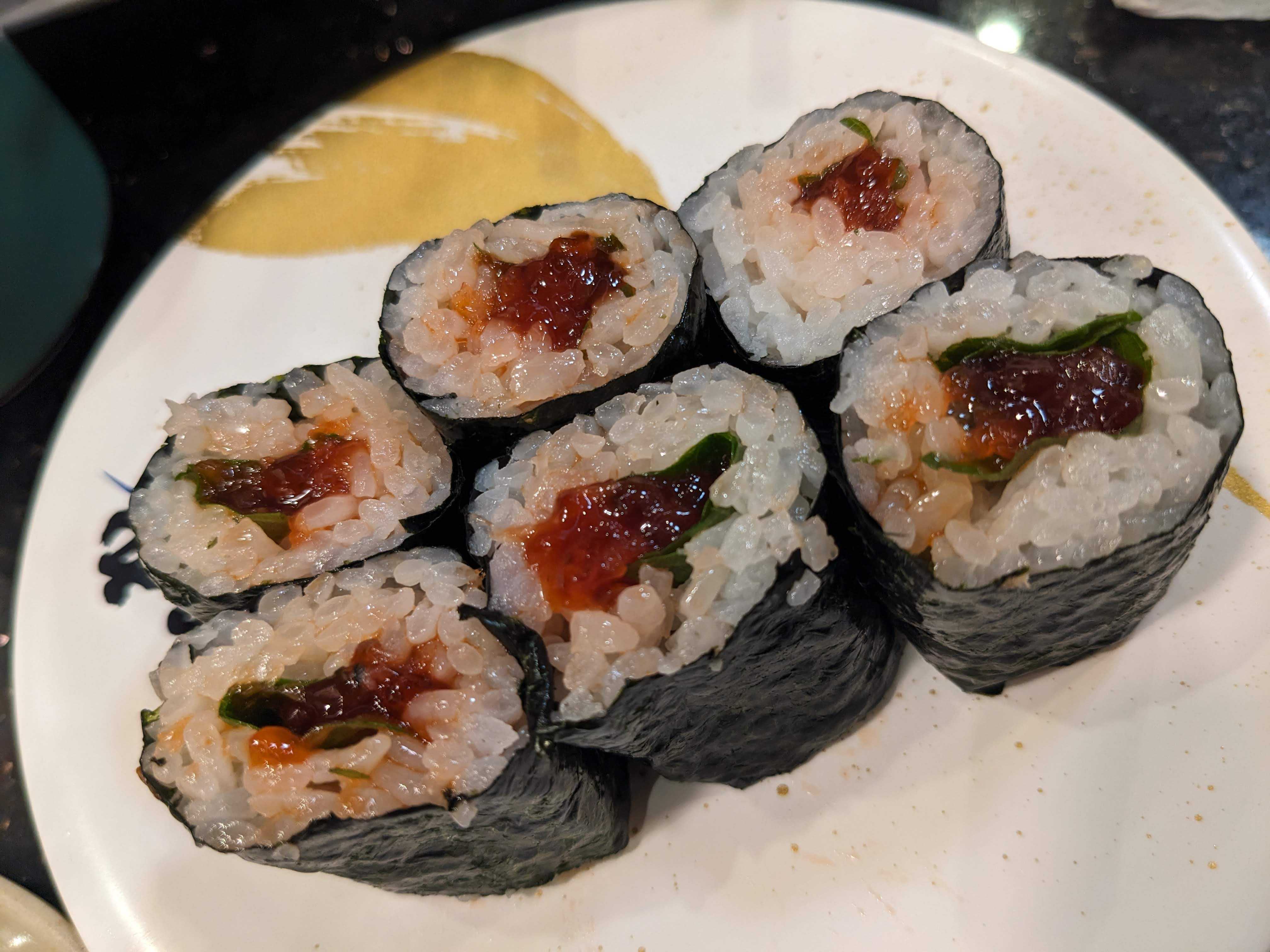 すし銚子丸 酒々井プレミアム・アウトレット店 すじこ細巻