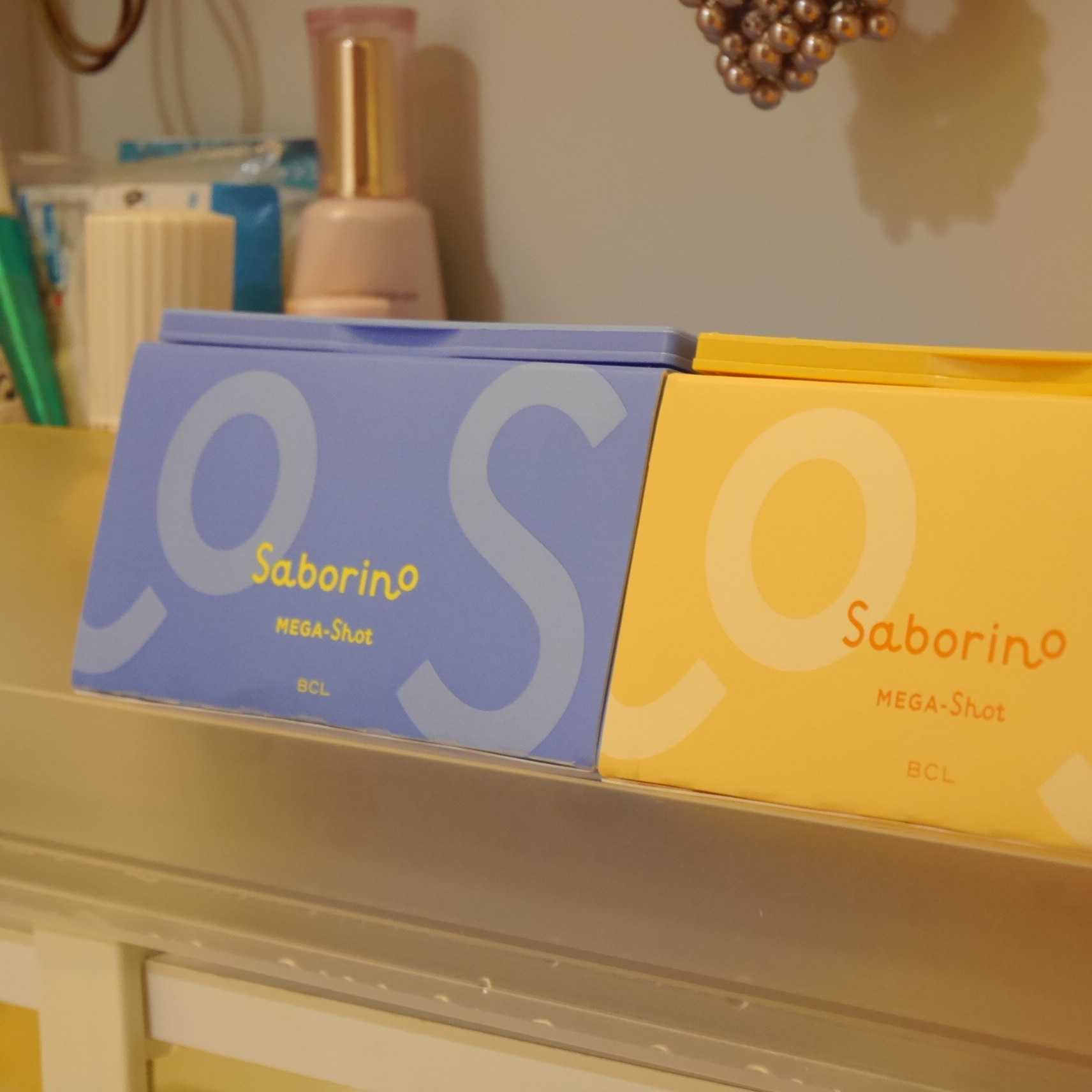 サボリーノ メガショット 夜用白玉美容マスク_収納_up