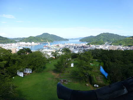 宇和島城　景色