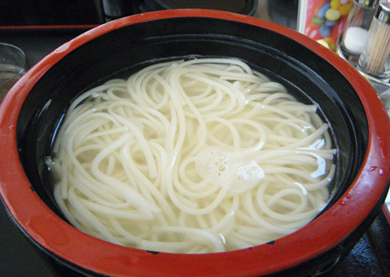貞光ゆうゆう館の「釜揚げそうめん」-2♪