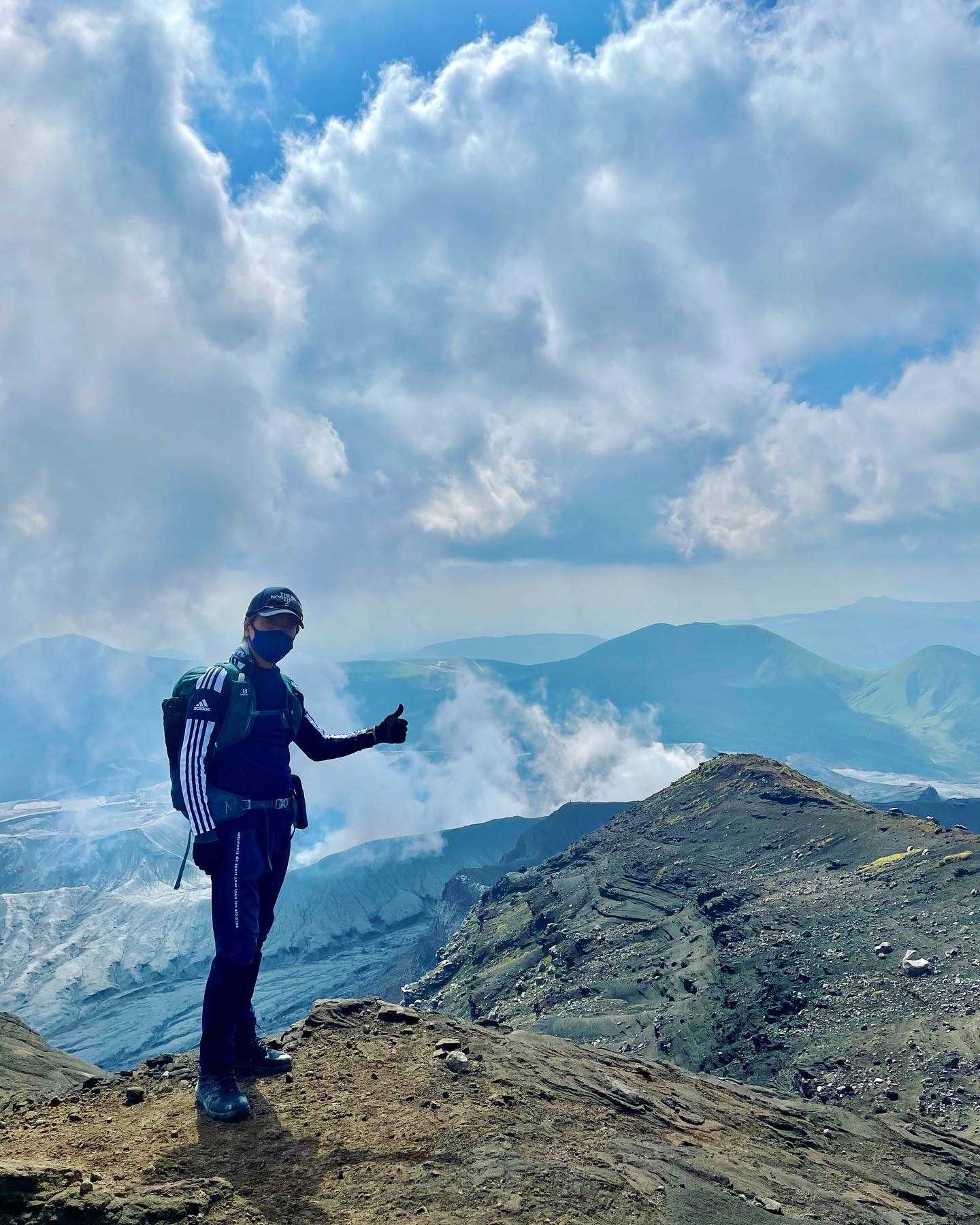 ⛰阿蘇中岳登山 | 70までPaulsmartに跨る! - 楽天ブログ