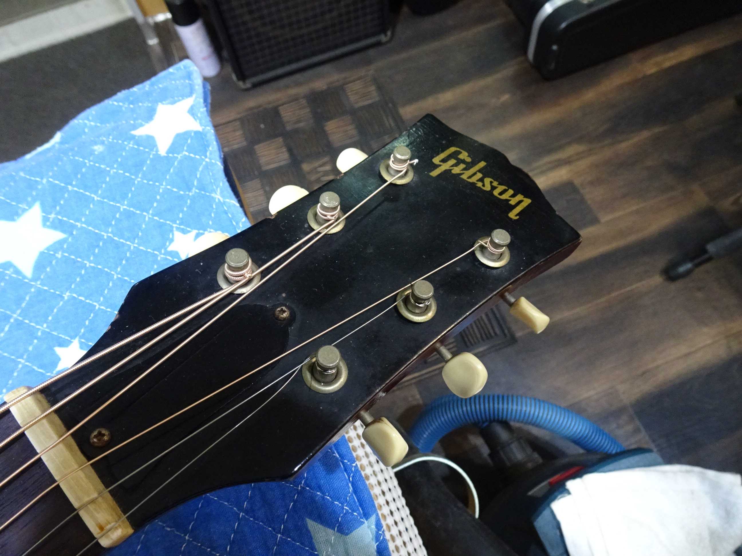 🌸Gibson J-45 Vintage トップクラック補修 | 青春のギターリペア K2