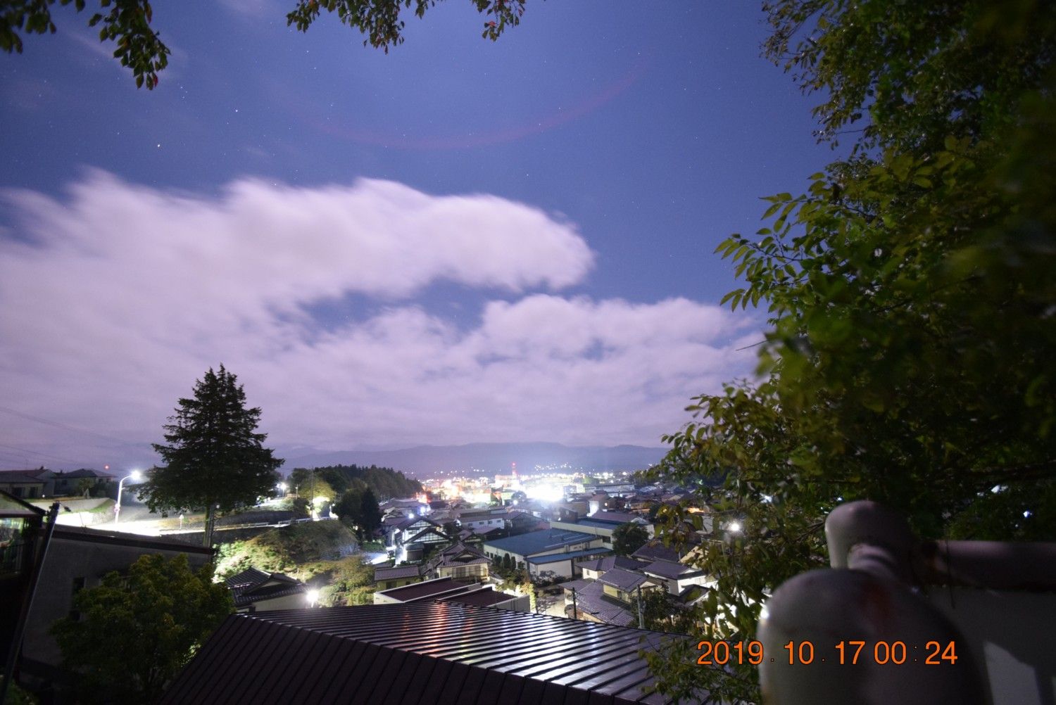 伊那市の夜景と星空を撮影してみた ２０１９年１０月１７日 ドローン空撮ハイキング 楽天ブログ