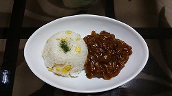 バターコーンの炊き込みご飯