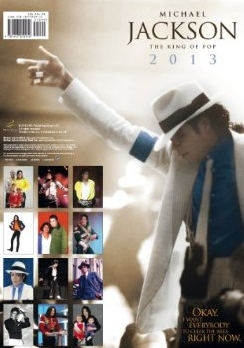 Michael Jackson 2013 Calendar [Special Edition] back