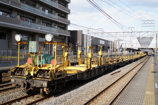 DE10 1704牽引 銚子ロングチキ工臨6