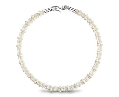 2018年SS限定コリエ・トロピカル・フラワーズブロンホーン素材ネックレス