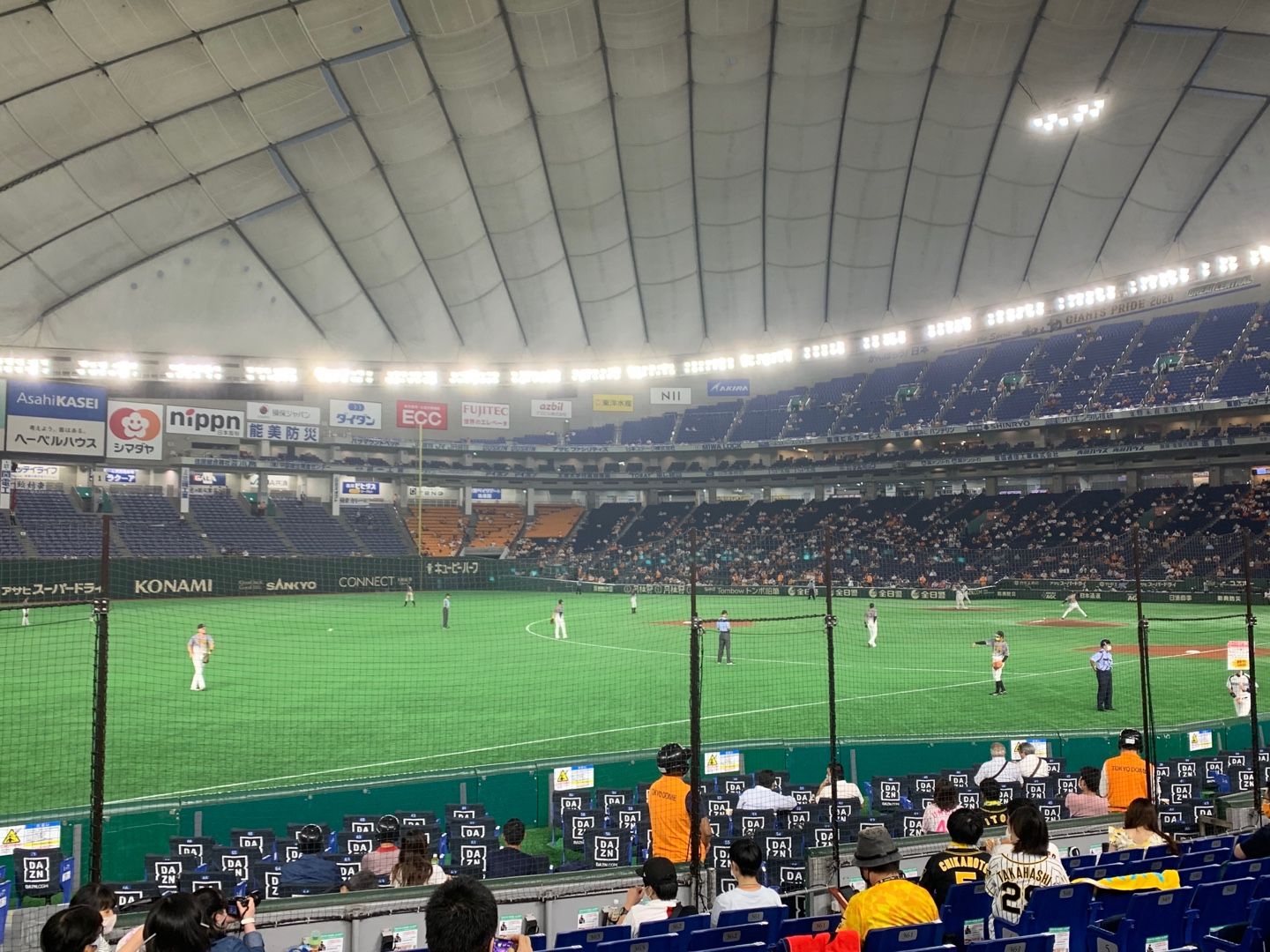 東京ドーム 巨人vs阪神 ねこまんまねこの日記 楽天ブログ