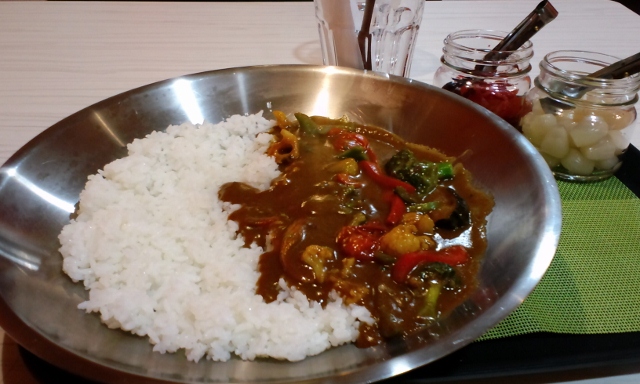 美味しい！天満　マヂャミカレーの野菜カレー