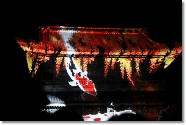 総持寺祖院-8 プロジェクションマッピング-2 15.9.22