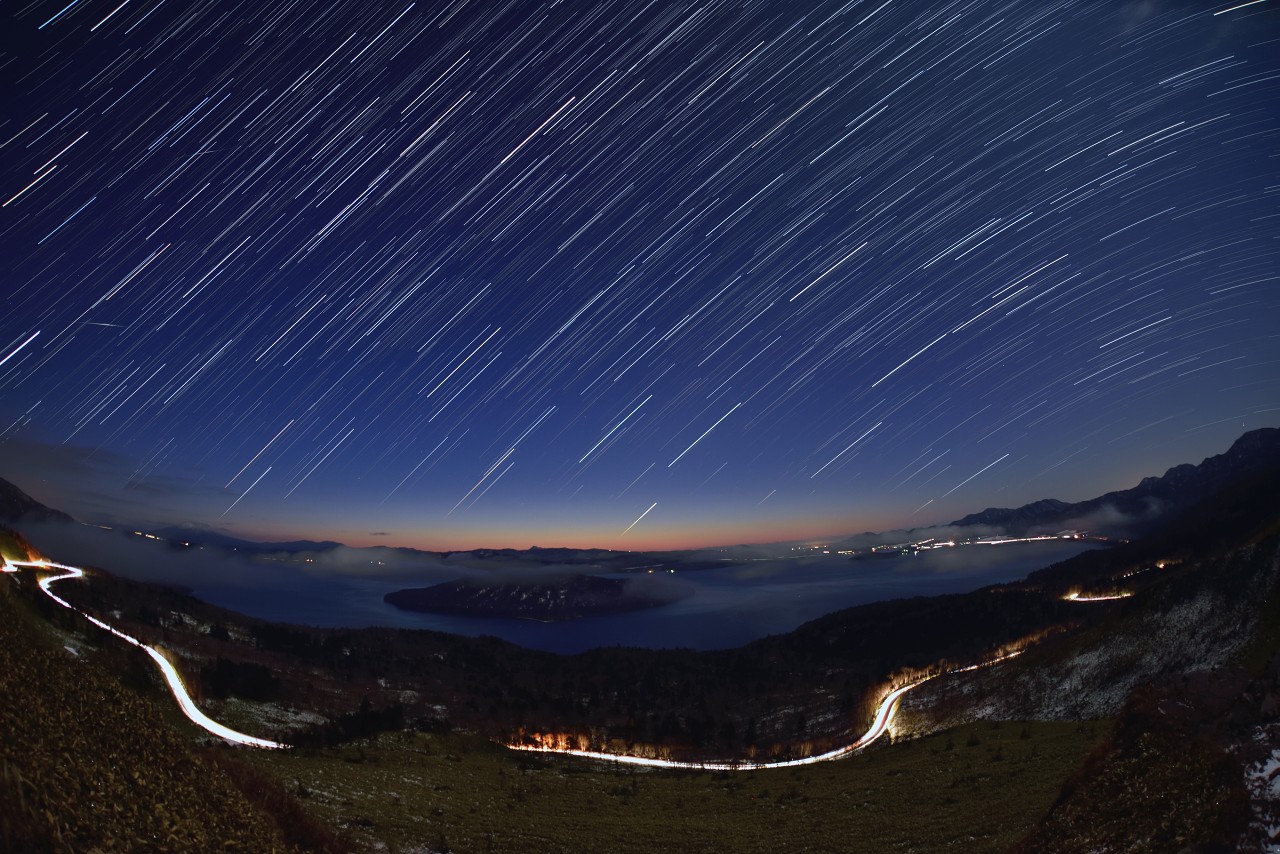 オホーツク 美幌峠 美幌町 H261205撮影 星空