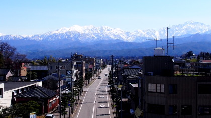 立山町からの眺め　3.22　2016　ｐ