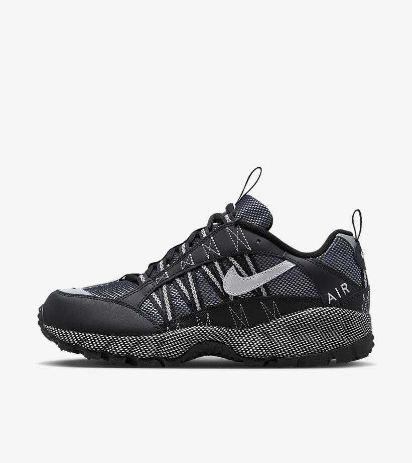 7月12日発売 NIKE AIR HUMARA Black and Metallic Silver | ShoeRace