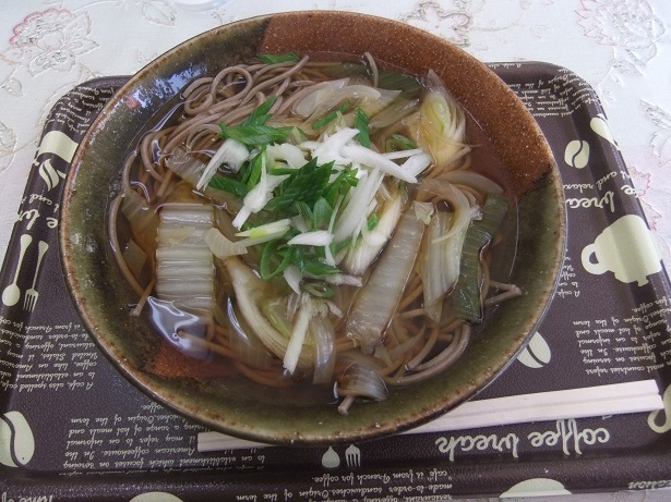 津久井そば@津久井湖の野菜そば1