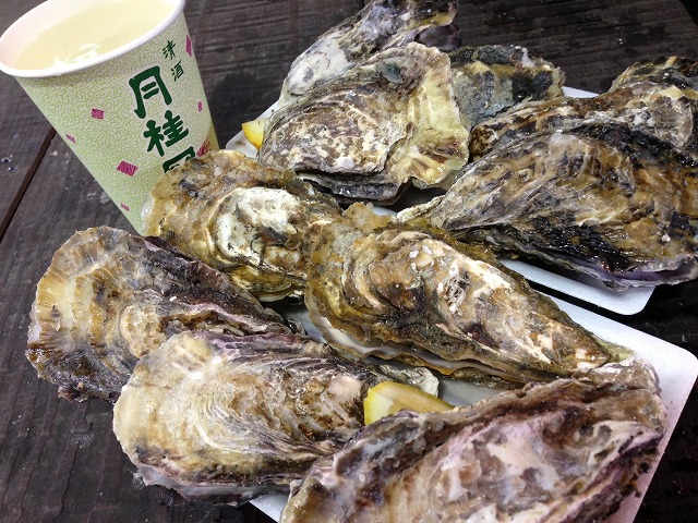 日生の牡蠣祭り