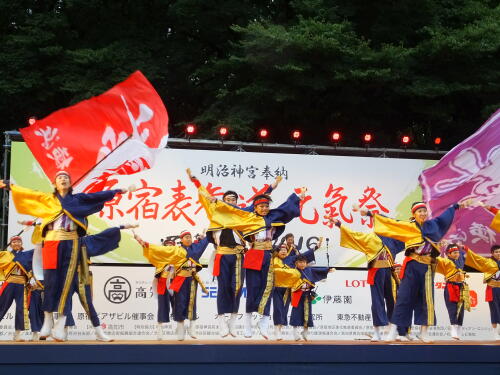 スーパーよさこい 原宿口ステージ