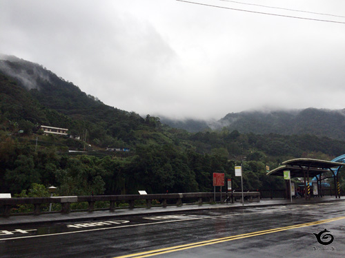 向かい側が帰りのバス停